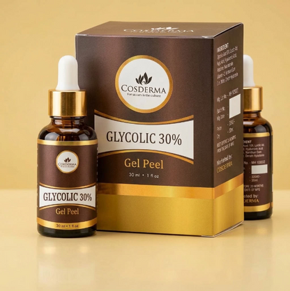 Cosderma Glycolic 30% Chemical Gel Peel with Tea Tree Extract – 30 ml