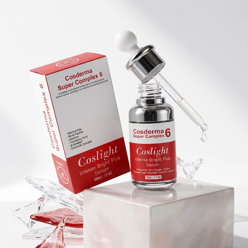 Coslight Intense Bright Plus Serum – Advanced Brightening & Hydration | Cosderma Super Complex 6