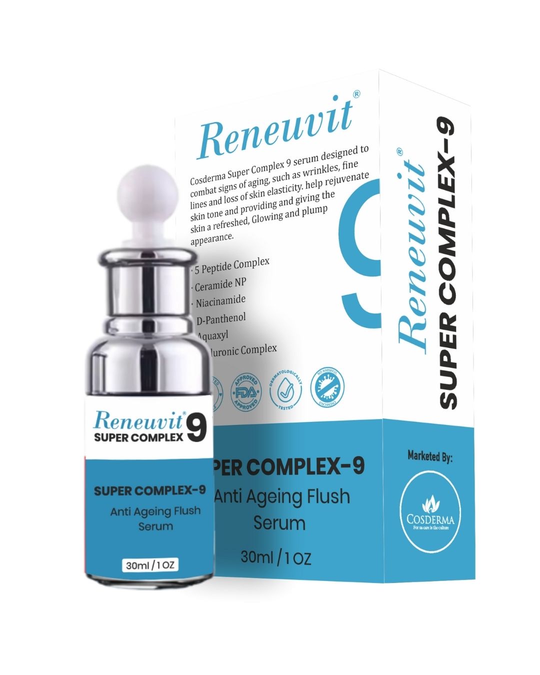 Cosderma Reneuvit Super Complex 9 Serum – Advanced Anti-Aging & Skin Renewal
