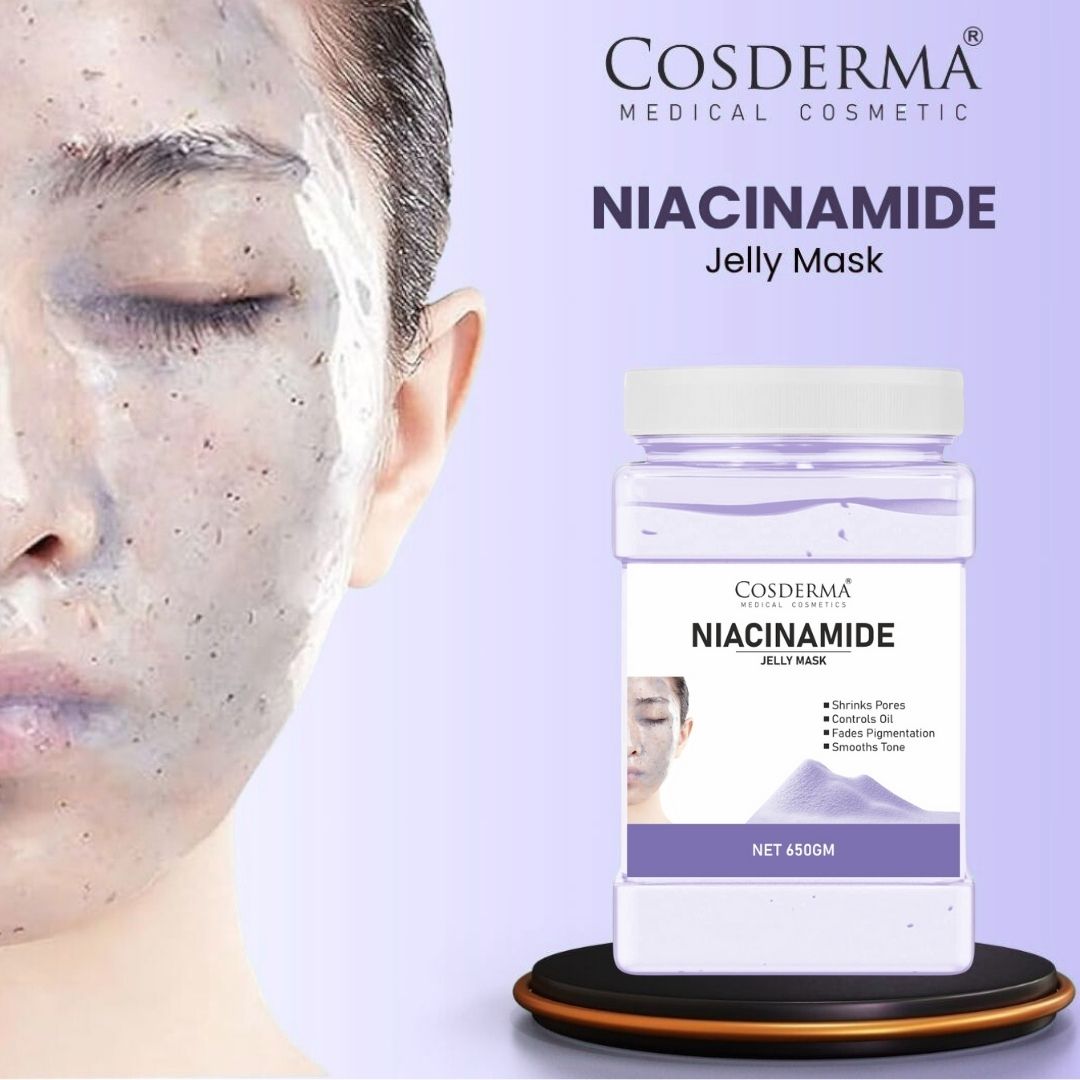 Cosderma Niacinamide Jelly Mask – Pore-Minimizing, Oil-Control & Brightening Face Mask (650gm)