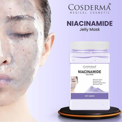 Cosderma Niacinamide Jelly Mask – Pore-Minimizing, Oil-Control & Brightening Face Mask (650gm)