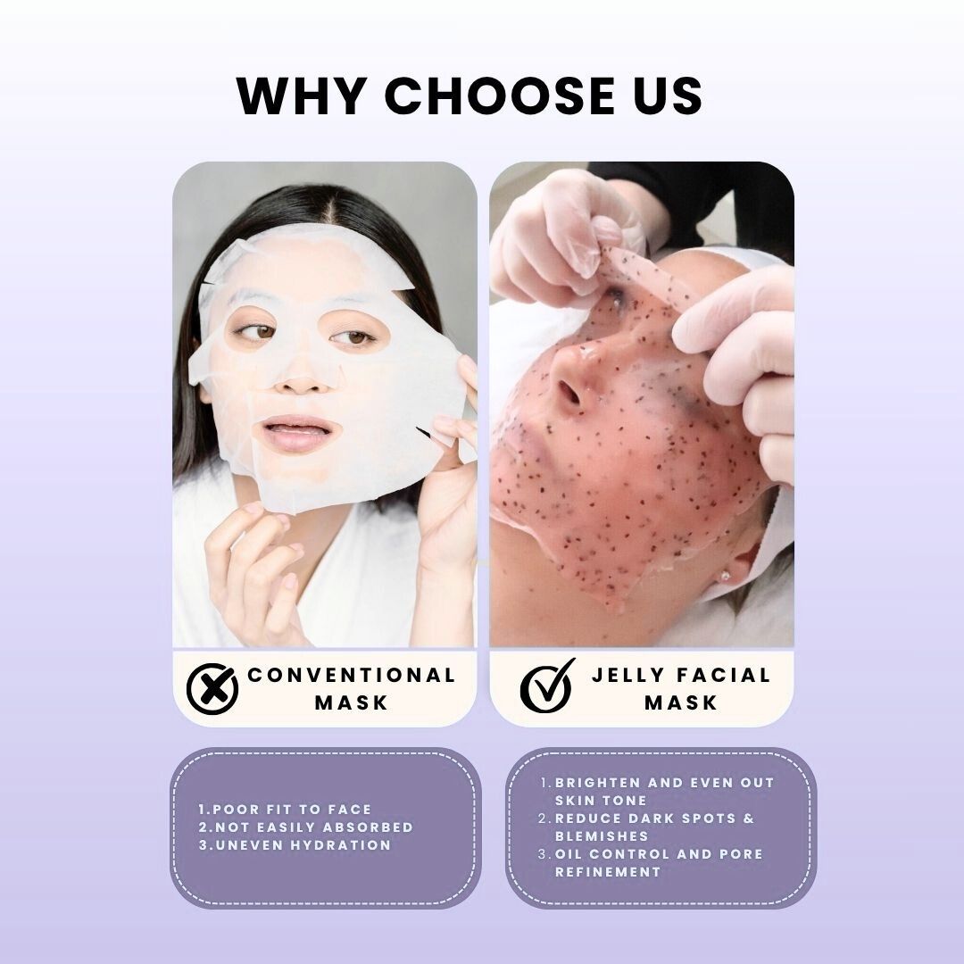 Cosderma Niacinamide Jelly Mask – Pore-Minimizing, Oil-Control & Brightening Face Mask (650gm)