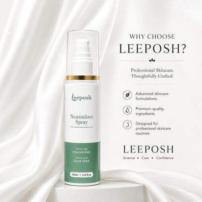 Leeposh Facial Peel Neutralizer Spray - Calm & Sooth Skin Post Peel