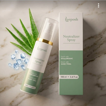 Leeposh Facial Peel Neutralizer Spray - Calm & Sooth Skin Post Peel