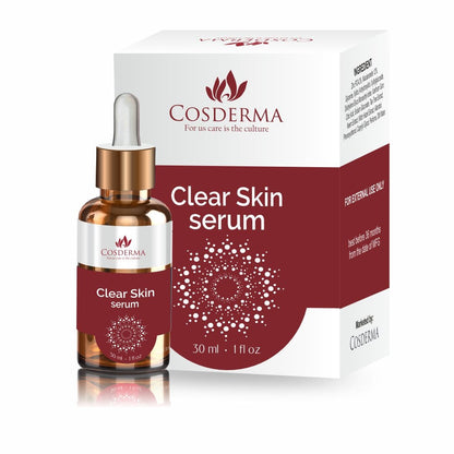 Cosderma Clear Skin Serum - Blemish-Free & Even Skin Tone