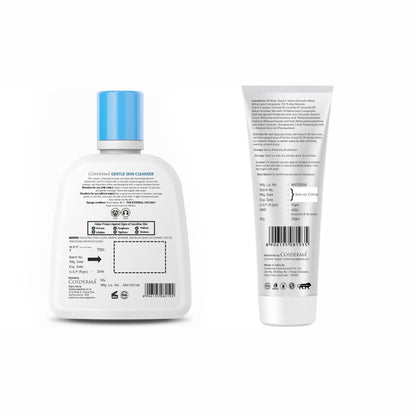 Cosderma gentle skin cleanser + Hylauronic Sunscreen Combo