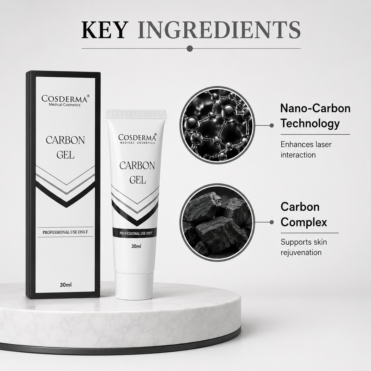 Cosderma Carbon Gel - 30ml