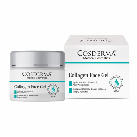 Cosderma Collagen Face Gel | Ultra-Hydrating & Anti-Aging for All Skin Types