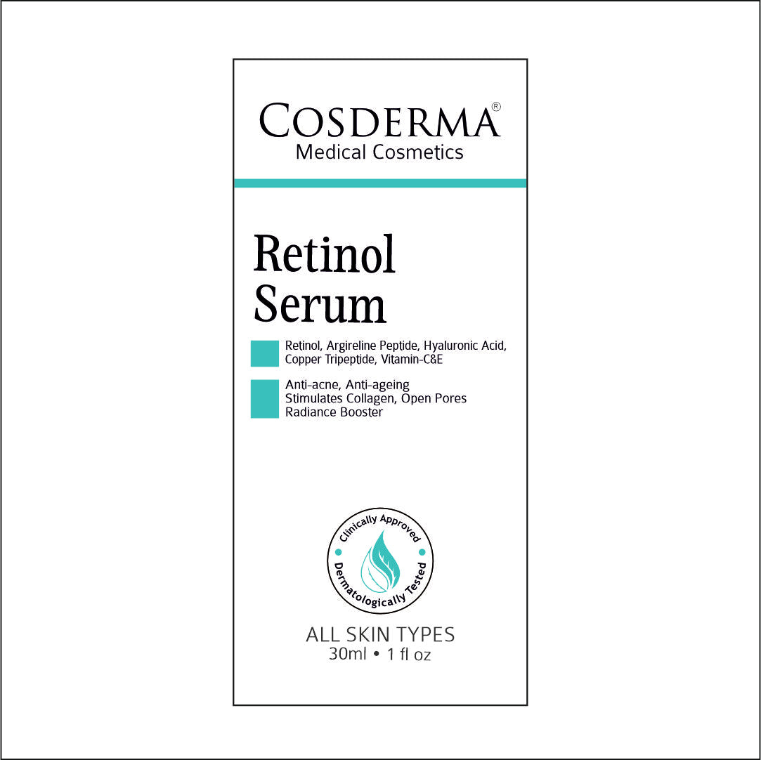 Cosderma Retinol Serum - Advanced Anti-Aging Treatment with Vitamin A