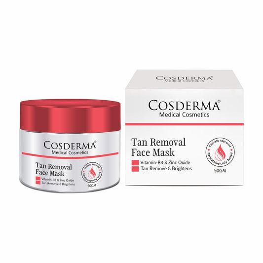 Cosderma Tan Removal Face Mask - Reduce Tan, Acne, Spots & Wrinkles