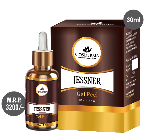 Cosderma Jessner Gel Peel – Advanced Chemical Peel for Acne Scars, Fine Lines, and Pigmentation