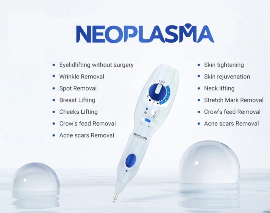 Professional NEOPLASMA Multi-Purpose Plasma Fibroblast Pen – Advanced Esthetic Multi Plasma Device for Anti-Ageing, Wrinkle Removal & Skin Rejuvenation