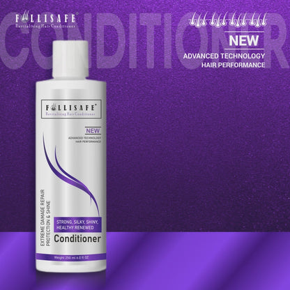 Follisafe Hair Conditioner - Advanced Damage Repair & Shine for Treated Hair