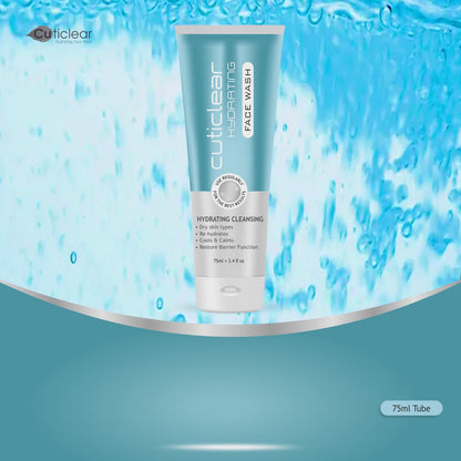 Cuticlear Hydrating Face Wash | Repair Damaged Skin Barrier & Hydrate Dry Skin