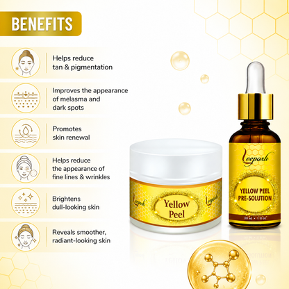 Leeposh Yellow Retinol Peel for Skin Rejuvenation & Pigmentation Removal